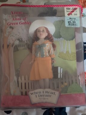 Anne of Green Gables Orange Dress Doll - When I Read I Dream Series